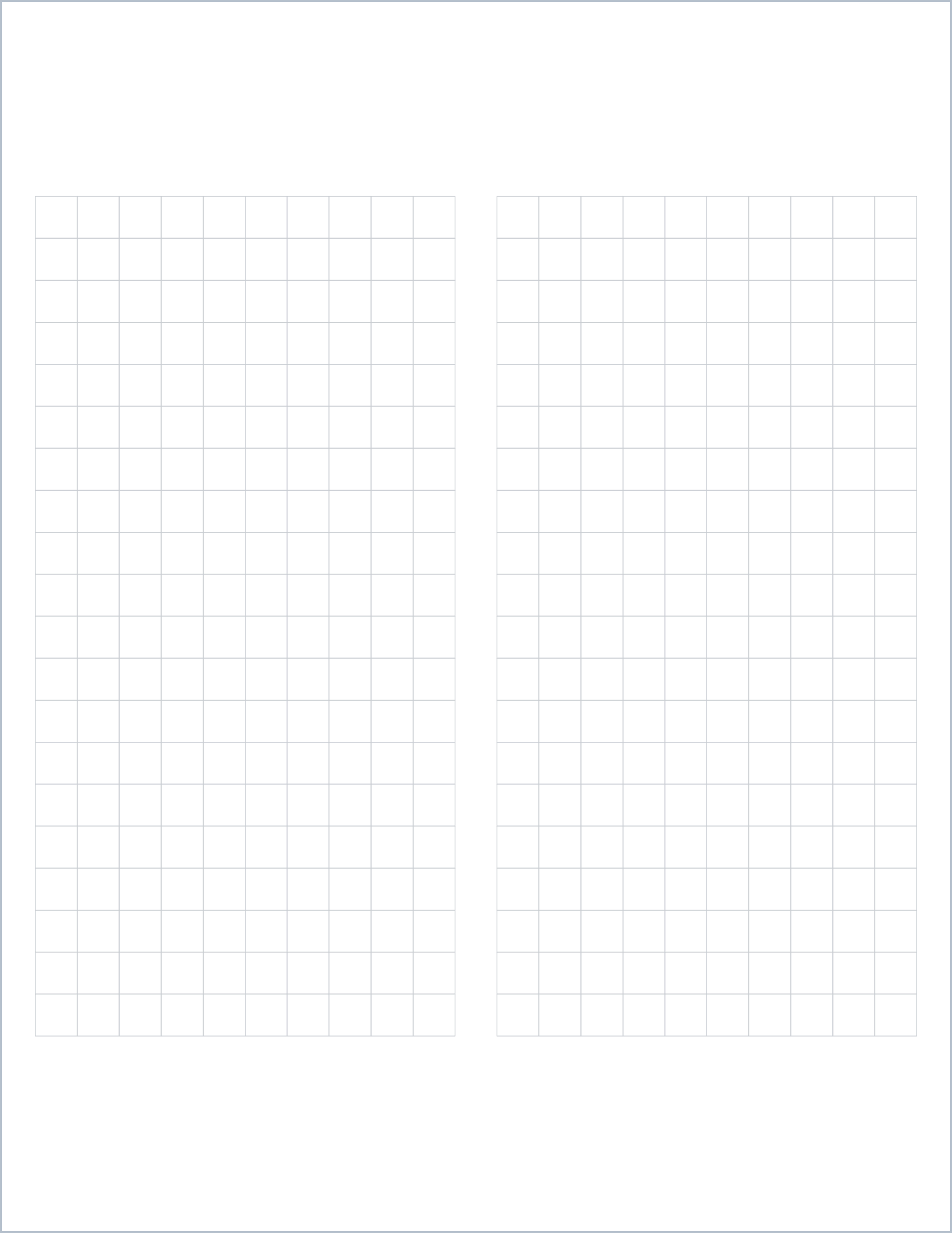 Printable Genkō Yōshi Paper – Japanese writing paper, US Letter