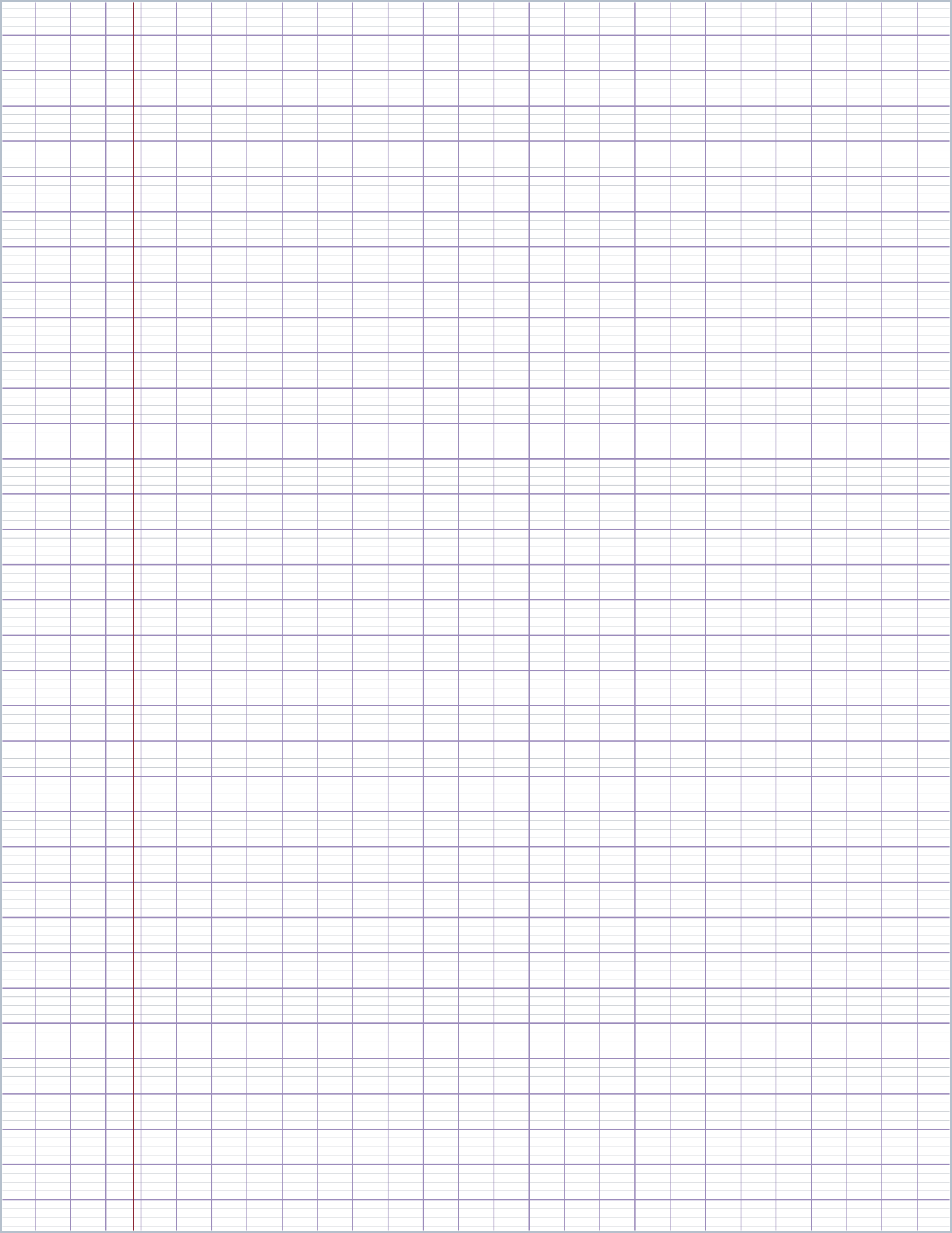 French Séyès printable paper, US Letter