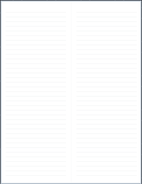 Foldable notes printable paper