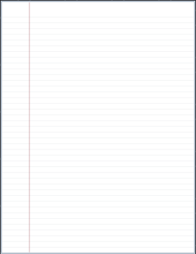Narrow ruled printable paper