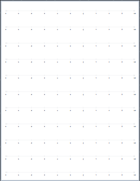 Number lines printable paper