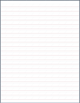 Penmanship Paper printable