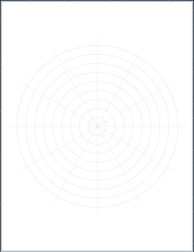 Polar Graph Paper printable